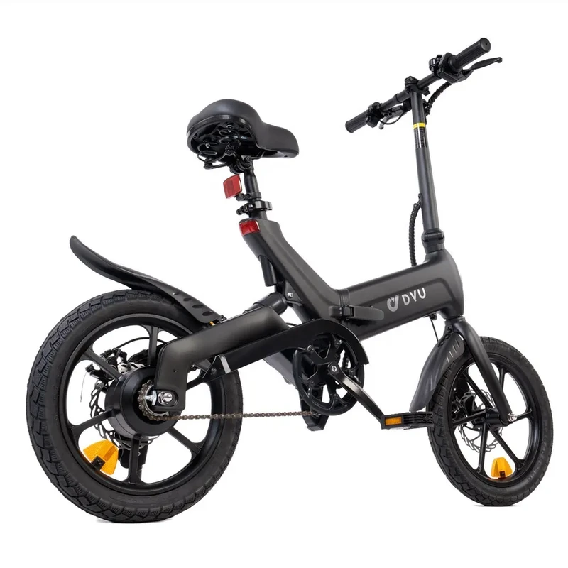 Elektrinis dviratis DYU A16, 16", 250W, juodas