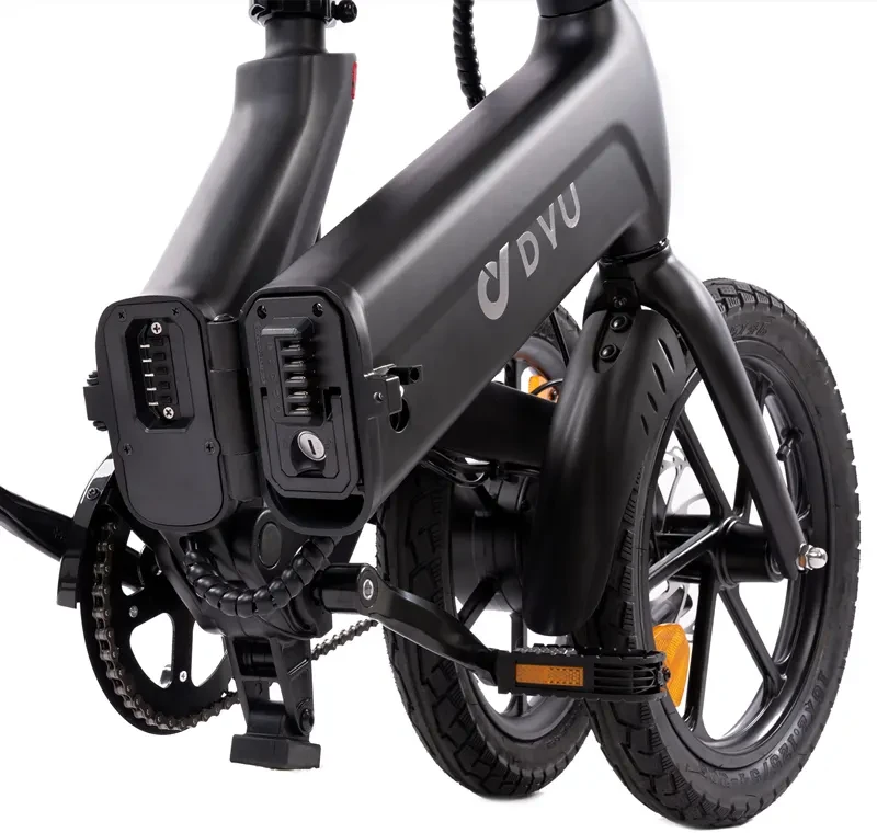 Elektrinis dviratis DYU A16, 16", 250W, juodas