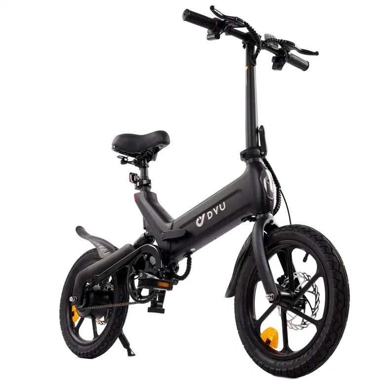 Elektrinis dviratis DYU A16, 16", 250W, juodas