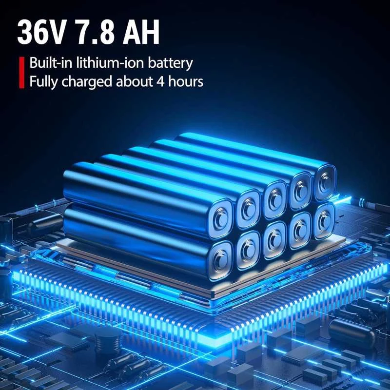 Elektrinis dviratis DYU A1F, 16", 250W, 7,5Ah, juodas