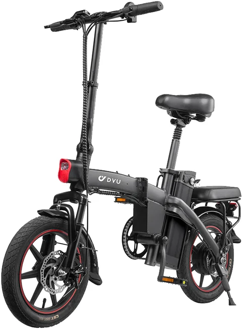 Elektrinis dviratis DYU A5, 14", 250W, 7,5Ah, juodas