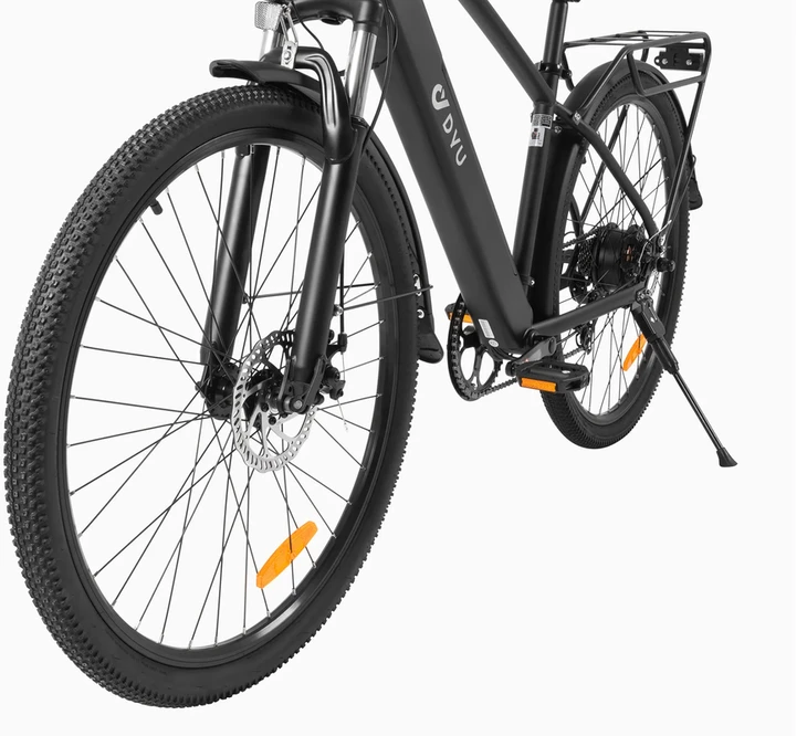 Elektrinis dviratis DYU C5, 26", 500W, 10Ah, juodas