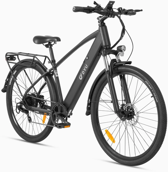 Elektrinis dviratis DYU C5, 26", 500W, 10Ah, juodas