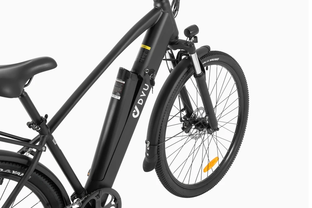 Elektrinis dviratis DYU C5, 26", 500W, 10Ah, juodas