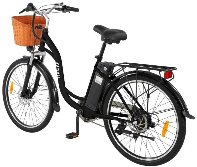 Elektrinis dviratis DYU C6, 26", 350W, 12,5Ah, juodas