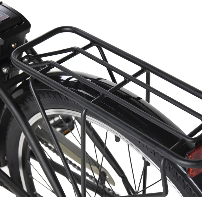 Elektrinis dviratis DYU C6, 26", 350W, 12,5Ah, baltas