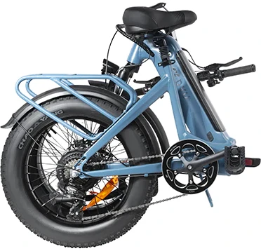 Elektrinis dviratis DYU FF500, 20", 500W, 15Ah, mėlynas