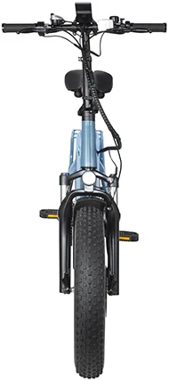 Elektrinis dviratis DYU FF500, 20", 500W, 15Ah, mėlynas