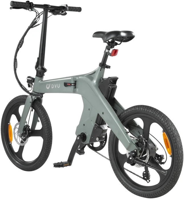 Elektrinis dviratis DYU T1, 20", 250W, 10Ah, žalias