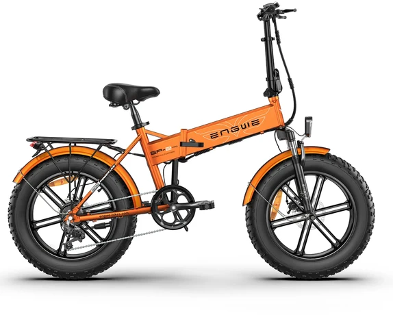 Elektrinis dviratis Engwe EP-2 PRO, 20", 750W, 13Ah, oranžinis