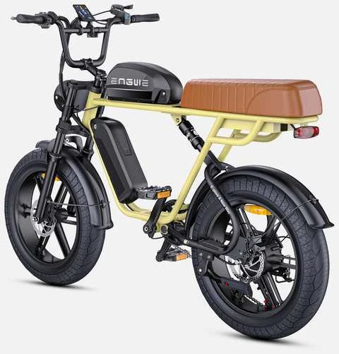 Elektrinis dviratis ENGWE M1, 20", 250W, 28,6Ah, geltonas