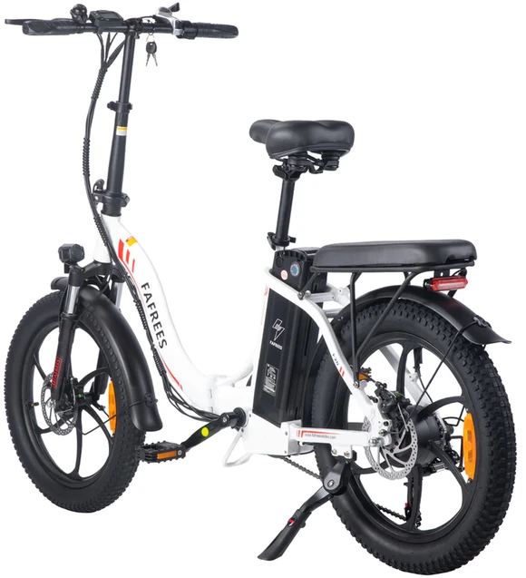 Elektrinis dviratis Fafrees F20 20", baltas, 250W, 16Ah