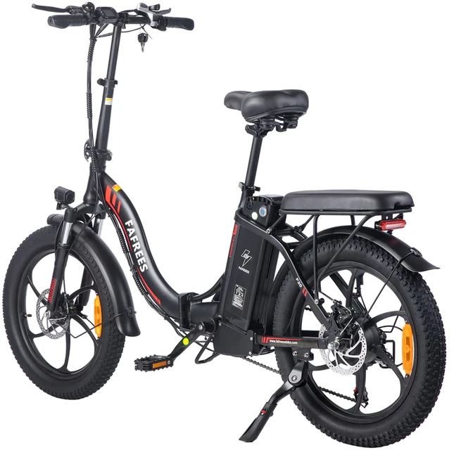 Elektrinis dviratis Fafrees F20 20", juodas, 250W, 16Ah