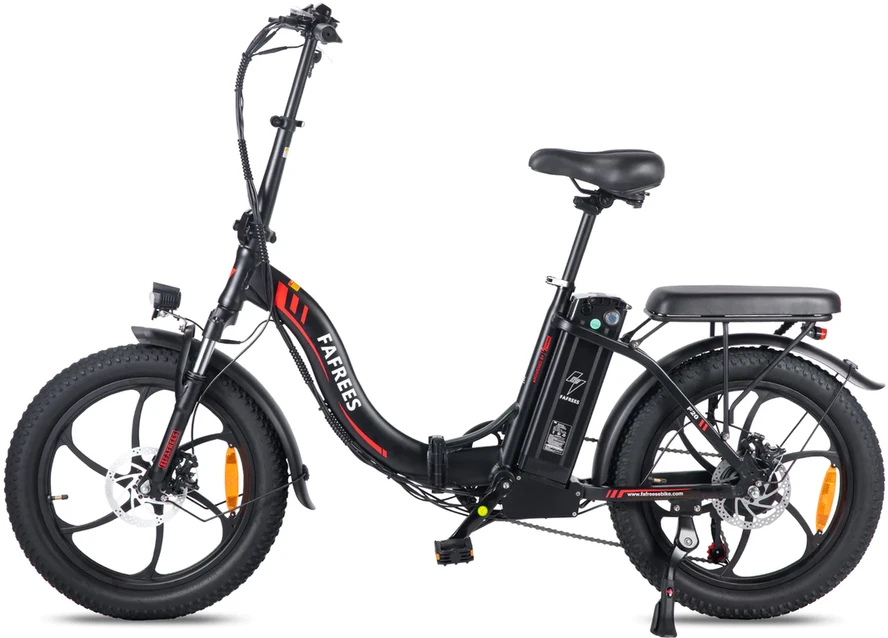 Elektrinis dviratis Fafrees F20 20", juodas, 250W, 16Ah