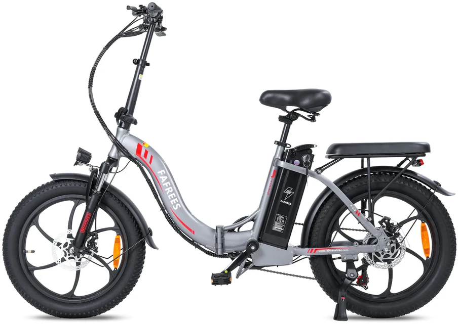 Elektrinis dviratis Fafrees F20 20", pilkas, 250W, 16Ah