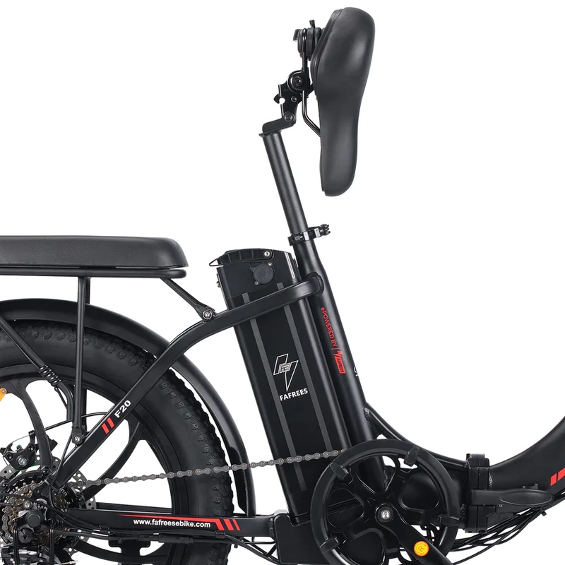Elektrinis dviratis Fafrees F20 20", raudonas, 250W, 16Ah