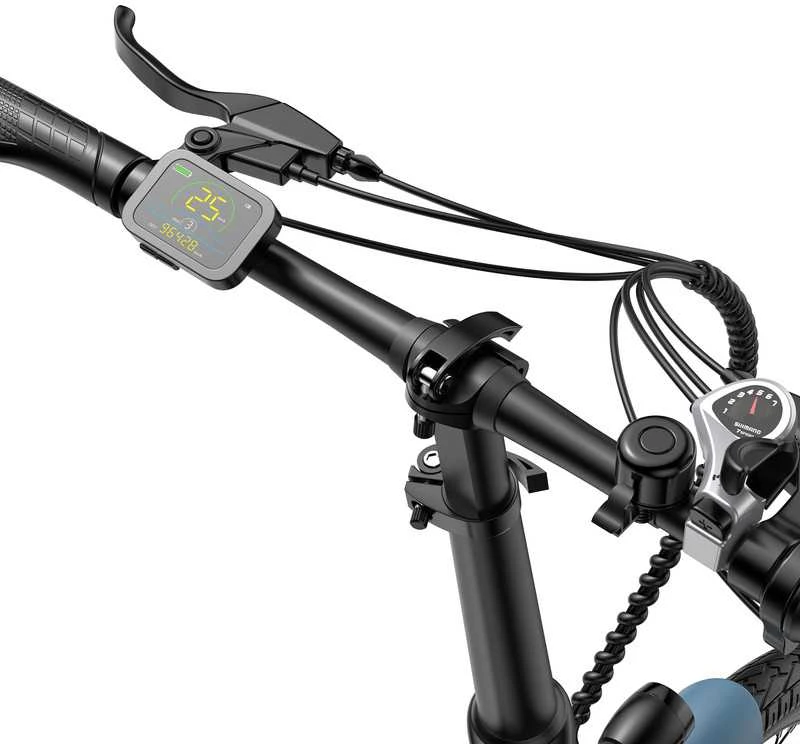 Elektrinis dviratis FAFREES F20 Light, 20", juodas, 250W, 16,75Ah