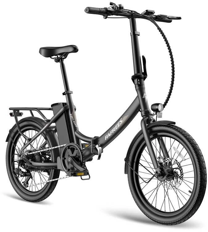 Elektrinis dviratis FAFREES F20 Light, 20", juodas, 250W, 16,75Ah