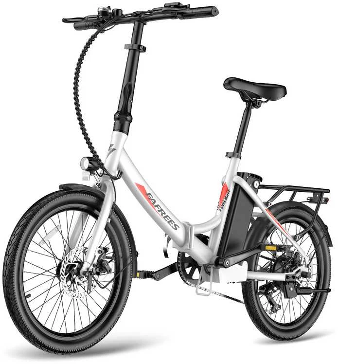 Elektrinis dviratis FAFREES F20 Light, 20", baltas, 250W, 16,75Ah