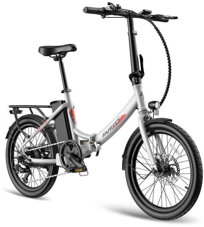 Elektrinis dviratis FAFREES F20 Light, 20", baltas, 250W, 16,75Ah