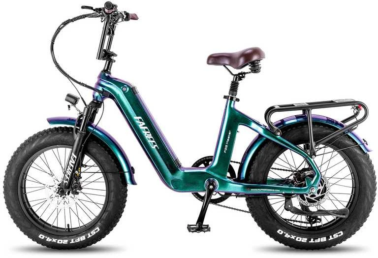 Elektrinis dviratis Fafrees F20 Master, 20", žalias, 500W, 22,5Ah