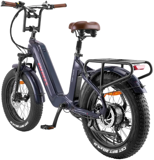 Elektrinis dviratis Fafrees F20 Master 20", pilkas, 500W, 22,5Ah