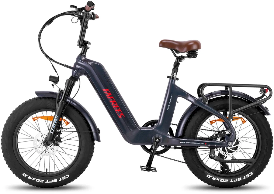 Elektrinis dviratis Fafrees F20 Master 20", pilkas, 500W, 22,5Ah