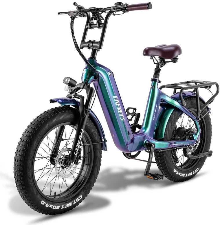 Elektrinis dviratis Fafrees F20 Master, 20", žalias, 500W, 22,5Ah