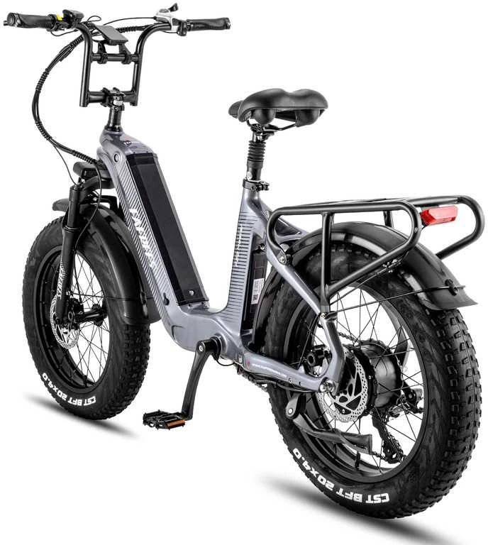 Elektrinis dviratis Fafrees F20 Master, 20", pilkas, 500W, 22,5Ah