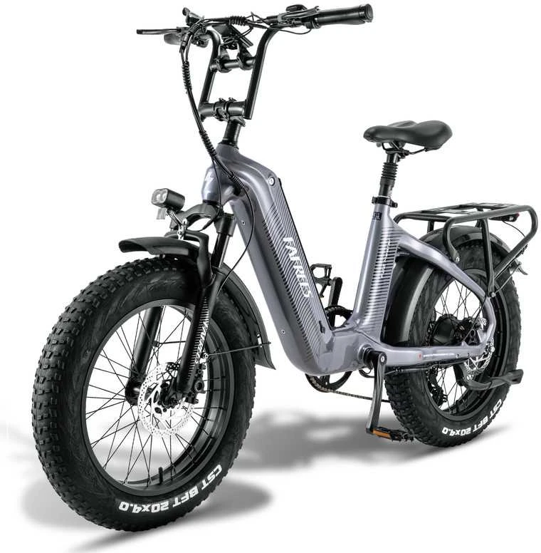 Elektrinis dviratis Fafrees F20 Master, 20", pilkas, 500W, 22,5Ah