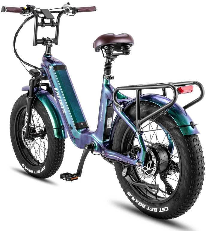 Elektrinis dviratis Fafrees F20 Master, 20", žalias, 500W, 22,5Ah