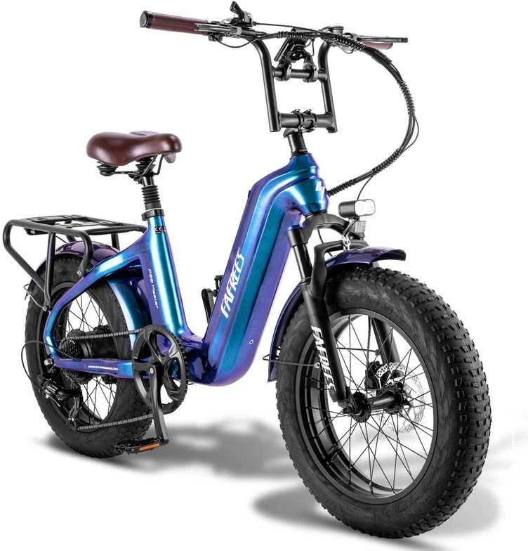 Elektrinis dviratis Fafrees F20 Master, 20", mėlynas, 500W, 22,5Ah
