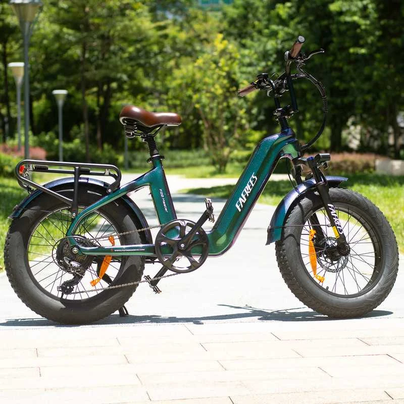 Elektrinis dviratis Fafrees F20 Master, 20", žalias, 500W, 22,5Ah