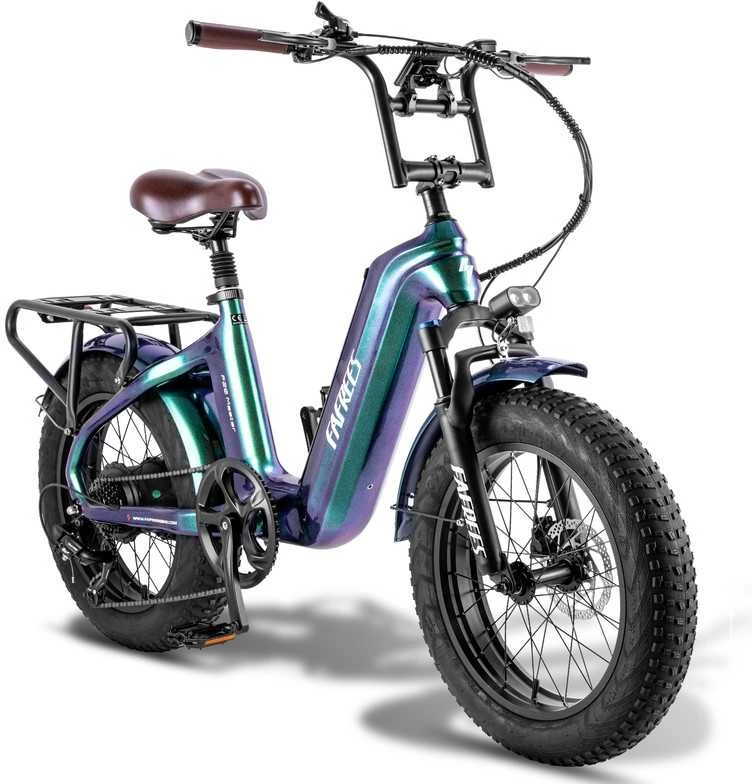 Elektrinis dviratis Fafrees F20 Master, 20", žalias, 500W, 22,5Ah