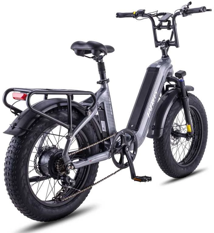 Elektrinis dviratis Fafrees F20 Master, 20", pilkas, 500W, 22,5Ah