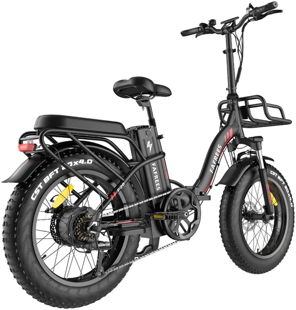 Elektrinis dviratis FAFREES F20 Max, 20", juodas, 500W, 22,5Ah