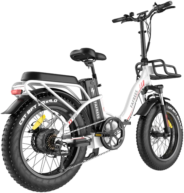 Elektrinis dviratis FAFREES F20 Max, 20", baltas, 500W, 22,5Ah