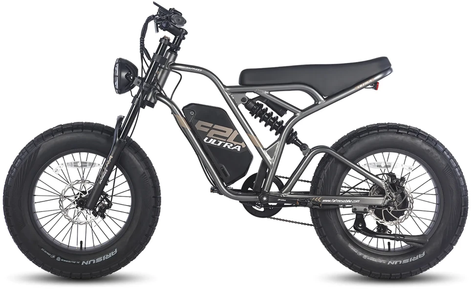 Elektrinis dviratis Fafrees F20 Ultra 20", pilkas, 750W, 25Ah