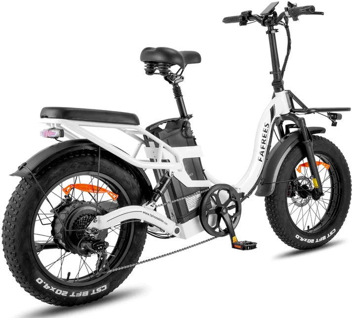 Elektrinis dviratis Fafrees F20 X- Max 20", baltas, 750W, 30Ah
