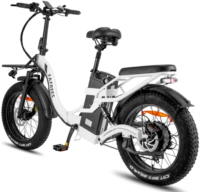 Elektrinis dviratis Fafrees F20 X- Max 20", baltas, 750W, 30Ah