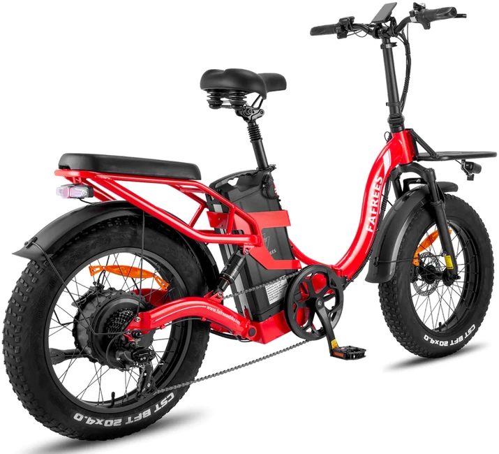 Elektrinis dviratis Fafrees F20 X- Max 20", raudonas, 750W, 30Ah