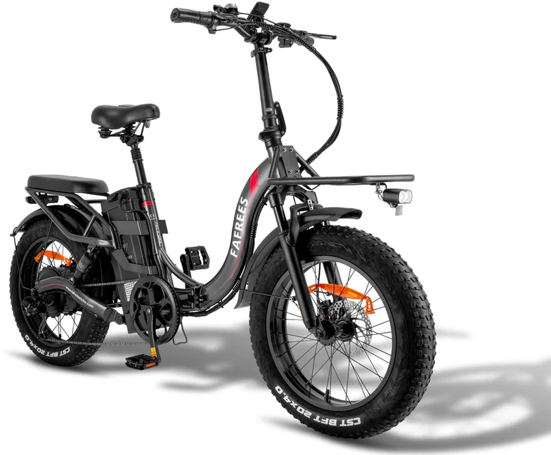 Elektrinis dviratis Fafrees F20 X- Max 20", pilkas, 750W, 30Ah