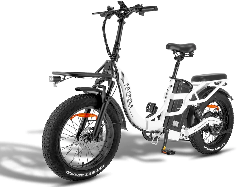 Elektrinis dviratis Fafrees F20 X- Max 20", baltas, 750W, 30Ah