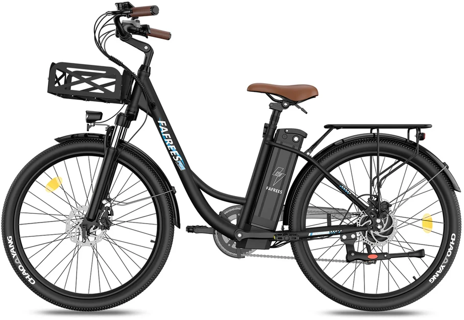 Elektrinis dviratis Fafrees F26 Lasting, 26", juodas, 250W, 20,3Ah