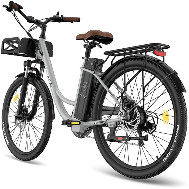 Elektrinis dviratis Fafrees F26 Lasting, 26", pilkas, 250W, 20,3Ah