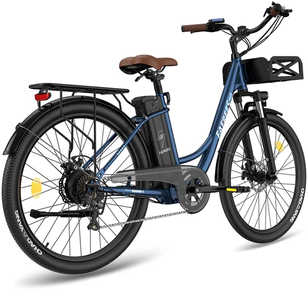 Elektrinis dviratis Fafrees F26 Lasting, 26", mėlynas, 250W, 20,3Ah