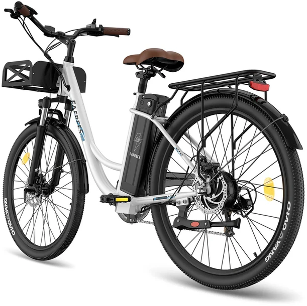 Elektrinis dviratis Fafrees F26 Lasting, 26", baltas, 250W, 20,3Ah