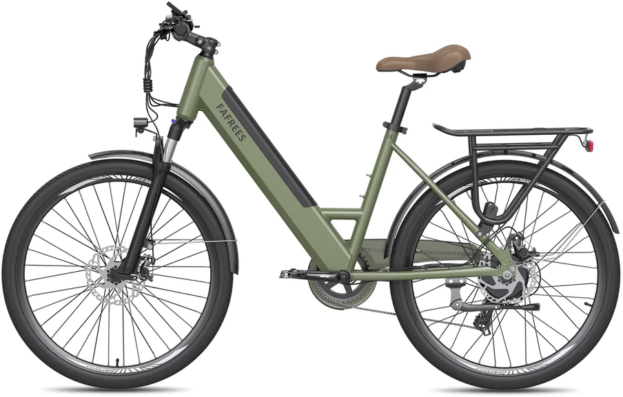 Elektrinis dviratis Fafrees F26 Pro 26", žalias, 250W,14,5Ah