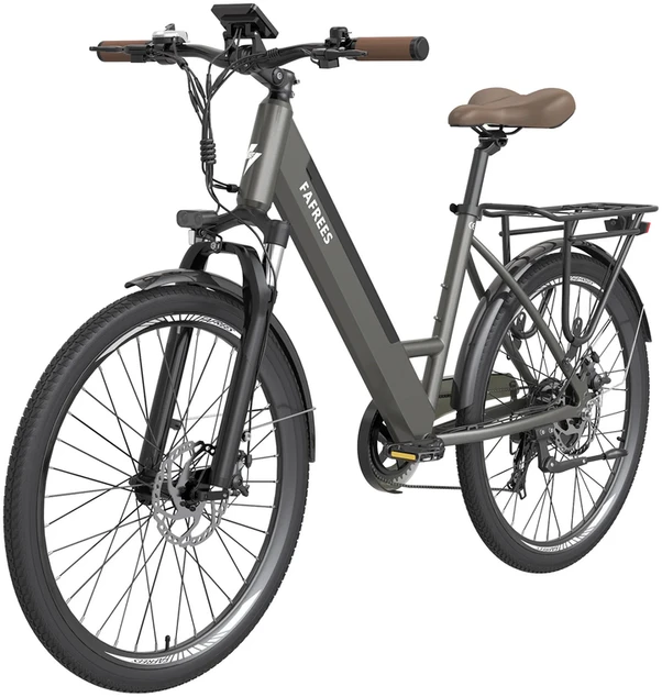 Elektrinis dviratis Fafrees F26 Pro 26", pilkas, 250W,14,5Ah