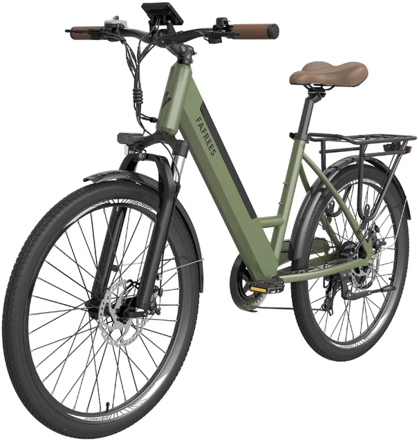 Elektrinis dviratis Fafrees F26 Pro 26", žalias, 250W,14,5Ah